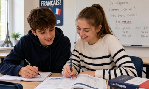 Franceza – Adolescenți – Elementar
